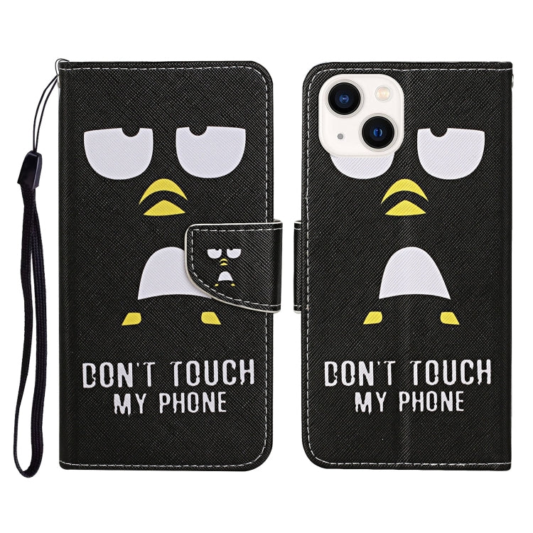 Custodia per cellulare in pelle flip disegno colorato 3D, For iPhone 15 Plus