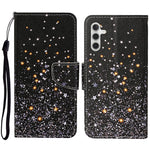 Custodia per cellulare in pelle flip disegno colorato 3D, For Samsung Galaxy S23 FE 5G