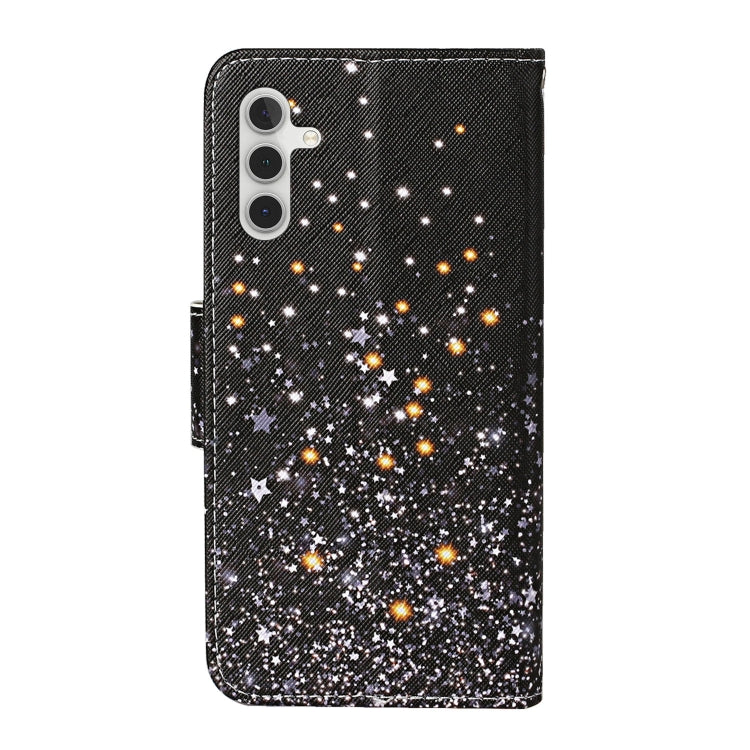 Custodia per cellulare in pelle flip disegno colorato 3D, For Samsung Galaxy S23 FE 5G