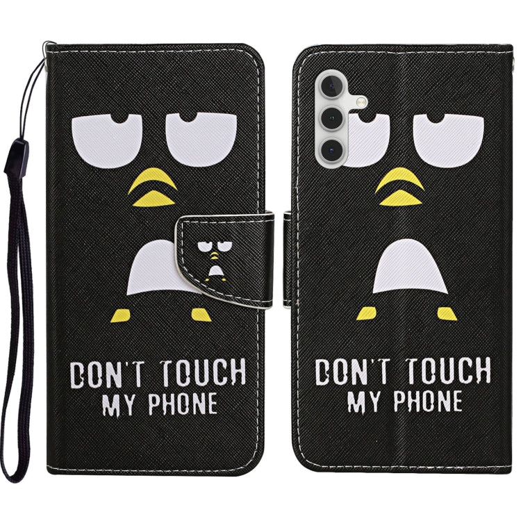 Custodia per cellulare in pelle flip disegno colorato 3D, For Samsung Galaxy S23 FE 5G