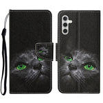 Custodia per cellulare in pelle flip disegno colorato 3D, For Samsung Galaxy S23 FE 5G
