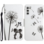 Custodia per cellulare in pelle flip disegno colorato 3D, For Samsung Galaxy S23 FE 5G
