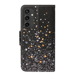 Custodia per cellulare in pelle flip disegno colorato 3D, For Samsung Galaxy S24 FE 5G