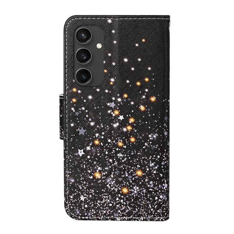 Custodia per cellulare in pelle flip disegno colorato 3D, For Samsung Galaxy S24 FE 5G