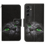 Custodia per cellulare in pelle flip disegno colorato 3D, For Samsung Galaxy S24 FE 5G