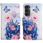 Custodia per cellulare in pelle flip disegno colorato 3D, For Samsung Galaxy S24 FE 5G