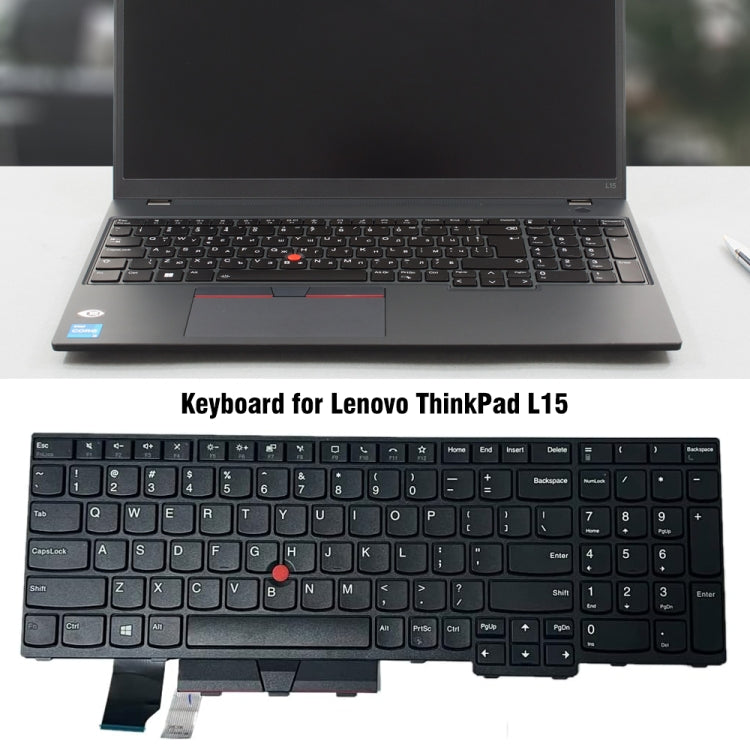 US Version Laptop Keyboard, For Lenovo ThinkPad L15 20U3 20U4 20U7 20U8, For Lenovo IdeaPad 710S-13IKB 710S-13ISK, For Lenovo IBM ThinkPad E570 E575, For Lenovo ThinkPad P50 P51 P70 P71, For Lenovo Yoga 500-15IBD