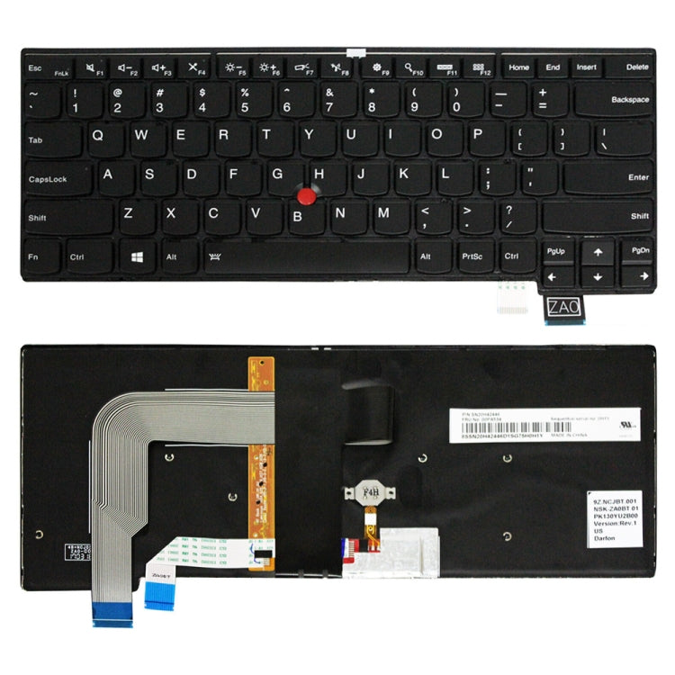 US Version Laptop Keyboard, For Lenovo ThinkPad L15 20U3 20U4 20U7 20U8, For Lenovo IdeaPad 710S-13IKB 710S-13ISK, For Lenovo IBM ThinkPad E570 E575, For Lenovo ThinkPad P50 P51 P70 P71, For Lenovo Yoga 500-15IBD