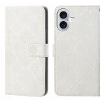 Custodia per cellulare in pelle con motivo goffrato stile etnico, For iPhone 16 Plus, For iPhone 16, For iPhone 15 Pro Max