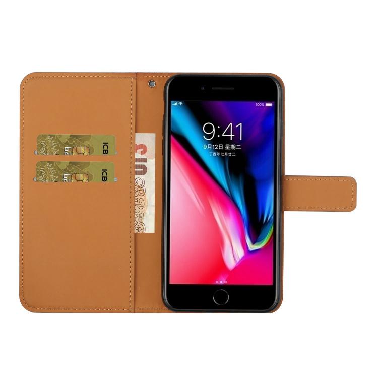 Custodia per cellulare in pelle con motivo goffrato stile etnico, For iPhone 17e / 16e, For iPhone 16 Pro Max, For iPhone 16 Pro