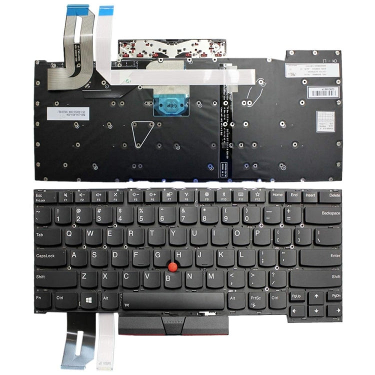 Tastiera per laptop versione USA, For Lenovo ThinkPad  T490S T14S 20T0 20T1, For Lenovo Thinkpad T490S T495S E490S