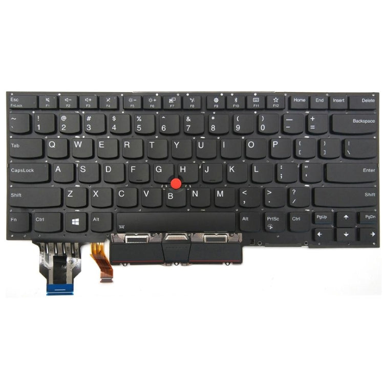 Tastiera per laptop retroilluminata versione USA, For Lenovo Thinkpad X1 Carbon 8th Gen 2020