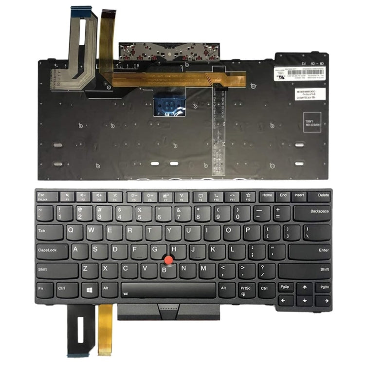 US Version Backlit Laptop Keyboard For Lenovo ThinkPad T14 Gen1 20S0 20S1