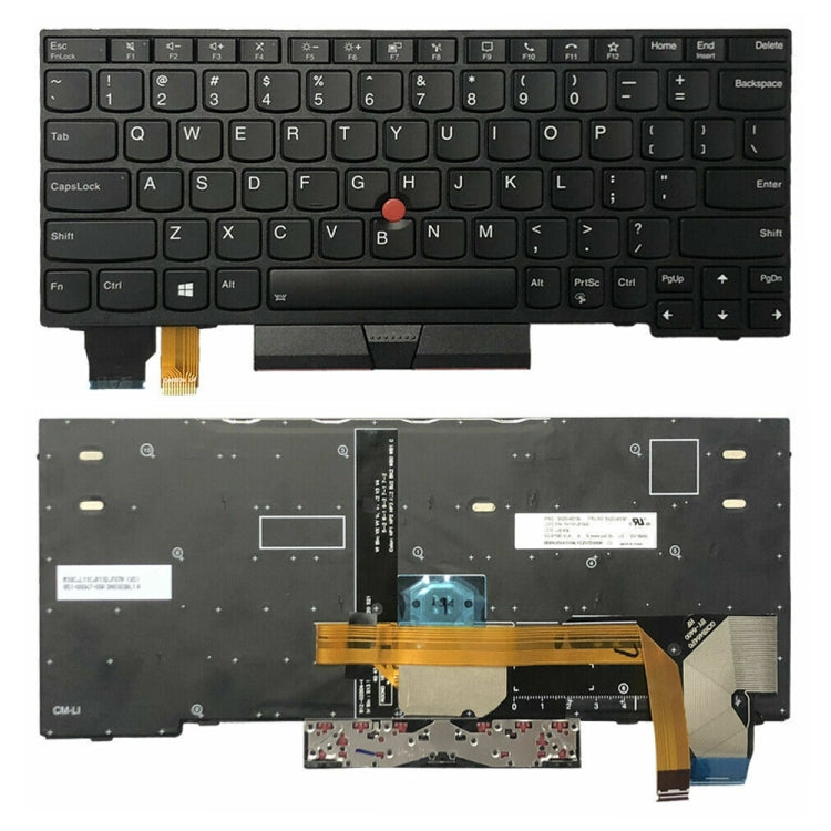 Tastiera per laptop retroilluminata versione USA, For Lenovo ThinkPad X13 20T2 20T3 20UF