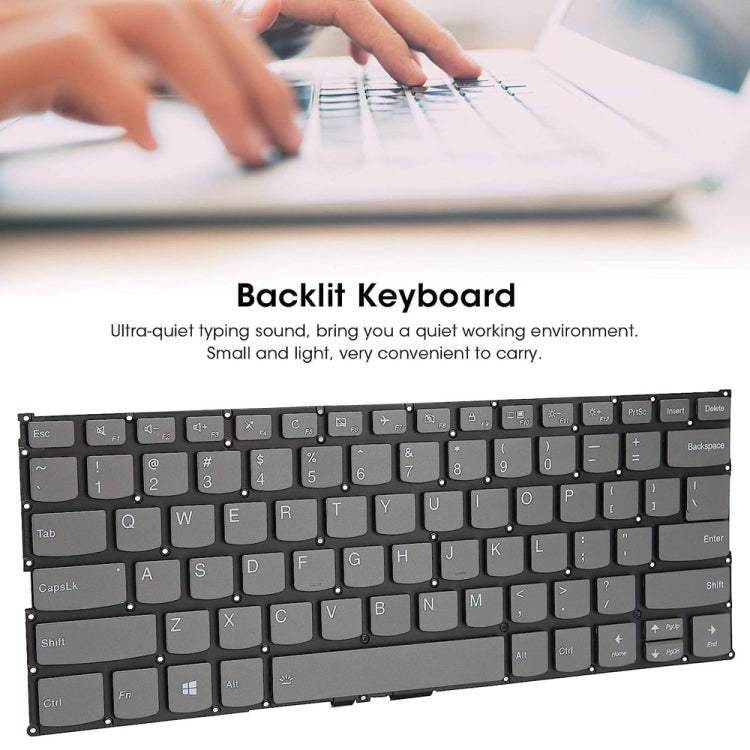 US Version Backlit Laptop Keyboard, For Lenovo Yoga 730-13IKB / 730-13IWL, For Lenovo IdeaPad 330-15ICH 330-15ICN, For Lenovo X1C 2019, For Lenovo Thinkpad E15, For Lenovo Thinkpad E14 GEN 1 2, For Lenovo P51S P52S T570 T580