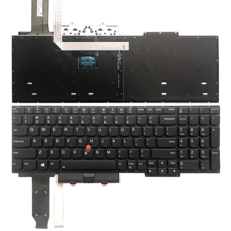 Tastiera per laptop retroilluminata versione USA, For Lenovo Yoga 730-13IKB / 730-13IWL, For Lenovo IdeaPad 330-15ICH 330-15ICN, For Lenovo X1C 2019, For Lenovo Thinkpad E15, For Lenovo Thinkpad E14 GEN 1 2, For Lenovo P51S P52S T570 T580