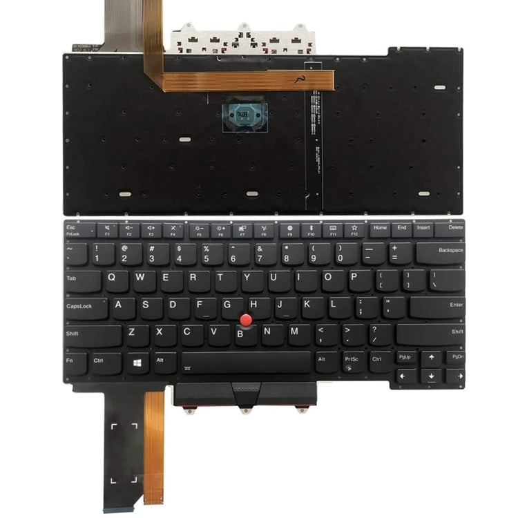 US Version Backlit Laptop Keyboard, For Lenovo Yoga 730-13IKB / 730-13IWL, For Lenovo IdeaPad 330-15ICH 330-15ICN, For Lenovo X1C 2019, For Lenovo Thinkpad E15, For Lenovo Thinkpad E14 GEN 1 2, For Lenovo P51S P52S T570 T580