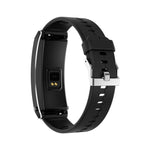 K13S Schermo TFT da 1,14 pollici Cinturino in silicone Smart Calling Bracciale Supporta la gestione del sonno/Monitoraggio dell'ossigeno nel sangue, Silicone Strap