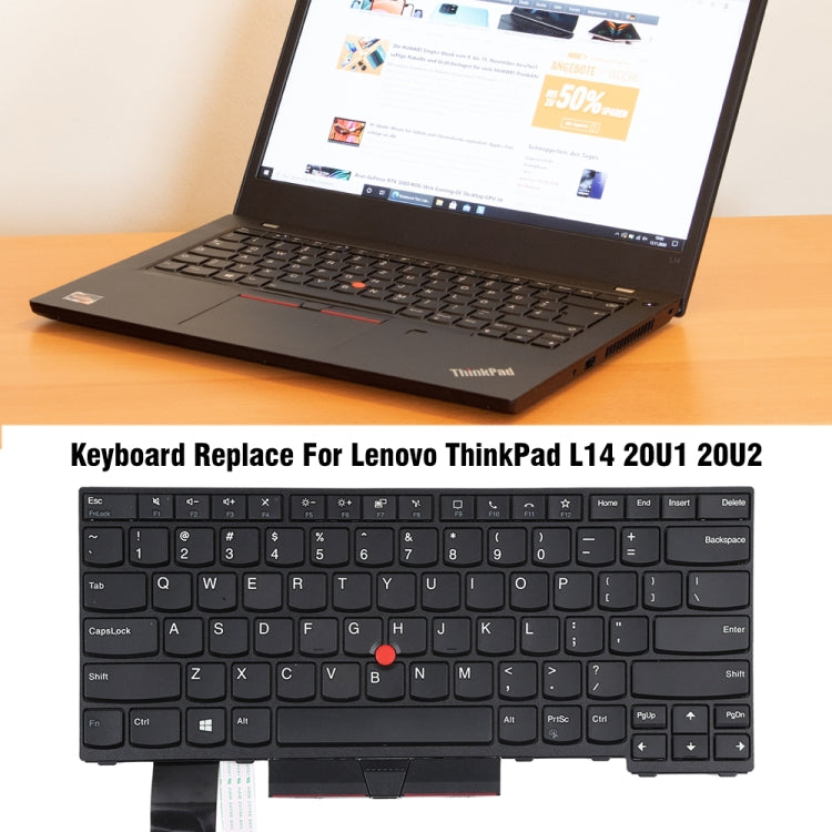 Backlit Laptop Keyboard, For Lenovo ThinkPad L14 20U1 20U2, For Lenovo IdeaPad 700-17ISK