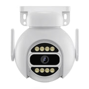 Telecamera IP di sorveglianza WiFi intelligente A8-C2 da 2 MP, visione notturna a colori a doppia luce / / audio bidirezionale / scheda TF, US Plug, EU Plug, AU Plug, UK Plug