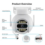 Telecamera IP WiFi 2 MP con visione notturna a colori