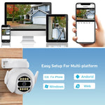 Telecamera IP WiFi 2 MP con visione notturna a colori
