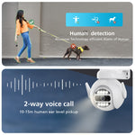 Telecamera IP WiFi 2 MP con visione notturna a colori