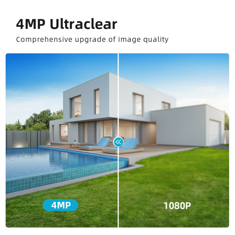 Telecamera IP WiFi 2 MP con visione notturna a colori