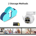 Telecamera IP WiFi 2 MP con visione notturna a colori