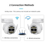 Telecamera IP WiFi 2 MP con visione notturna a colori