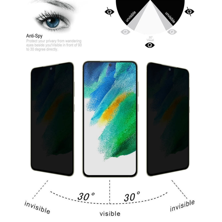 Pellicola in vetro temperato privacy per Samsung Galaxy S21 FE