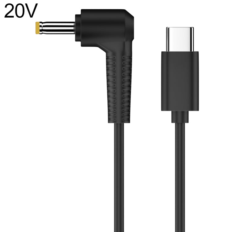 Cavo adattatore da alimentazione CC a USB Tipo C 4,8x1,7 mm