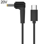 Cavo adattatore da alimentazione CC a tipo C da 4,8 x 1,7 mm, 9V, 12V, 15V, 20V