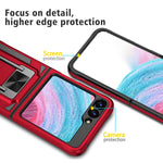 Custodia per telefono antiurto con armatura magnetica 2 in 1, For Samsung Galaxy Z Flip5
