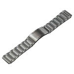 Cinturino per orologio in acciaio al titanio con fibbia HW a tre ceppi da 22 mm, For Huawei Watch 4 Pro/GT3/GT2 Porsche Ver