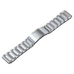 Cinturino per orologio in acciaio al titanio con fibbia HW a tre ceppi da 22 mm, For Huawei Watch 4 Pro/GT3/GT2 Porsche Ver