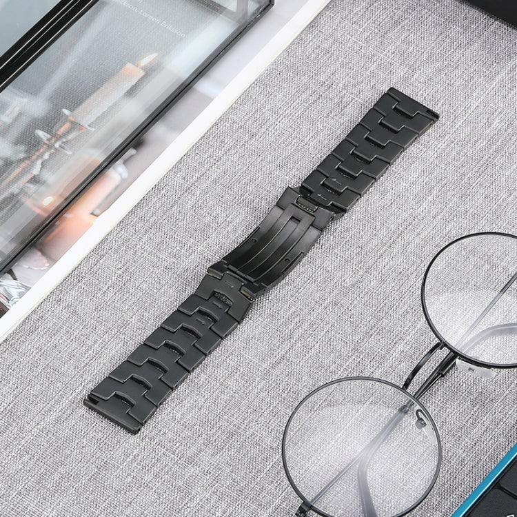 Cinturino originale in acciaio al titanio con fibbia da 22 mm, For Huawei Watch 3 Pro/GT3 SE/GT2 Pro