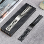 Cinturino originale in acciaio al titanio con fibbia da 22 mm, For Huawei Watch 3 Pro/GT3 SE/GT2 Pro