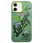 Custodia per PC con caratteri inglesi, For iPhone 12 Pro, For iPhone 11
