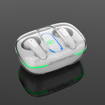 Gli auricolari Bluetooth Pro 70 con display digitale intelligente V5.3 supportano la ricarica wireless, Pro 70
