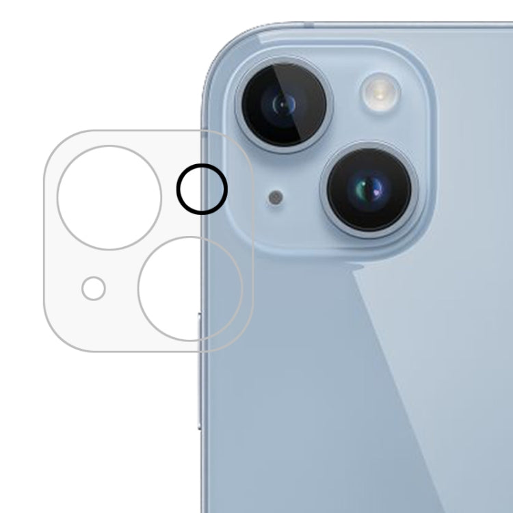 Pellicola per fotocamera posteriore in vetro temperato HD 3D, For iPhone 15 Pro Max, For iPhone 15 Pro, For iPhone 15 Plus, For iPhone 15