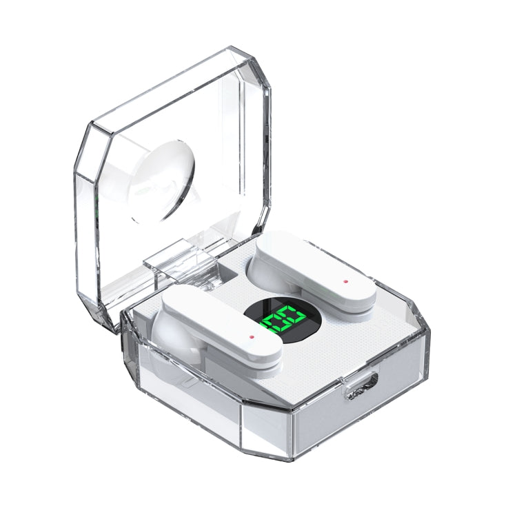 K30 Capsula Trasparente Display Digitale Touch Control Auricolari Bluetooth, K30