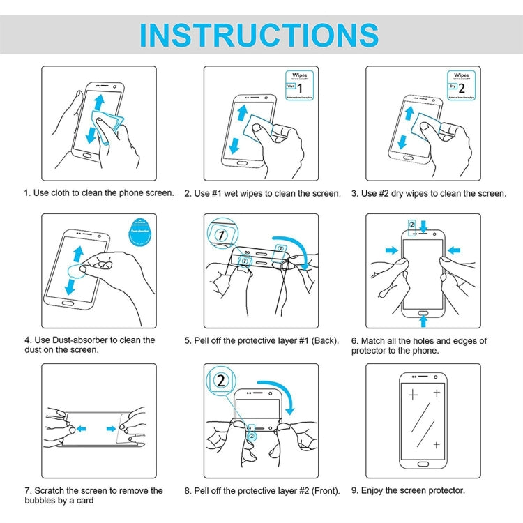 Proteggi schermo in PET HD per Samsung Galaxy Tab S9
