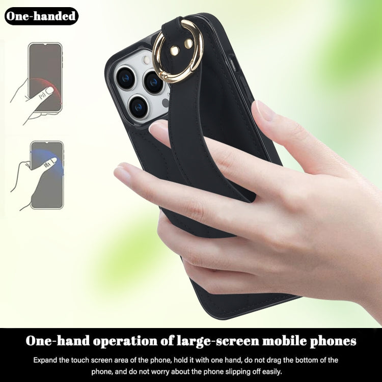 Custodia per telefono in PU con anello a copertura totale antiscivolo con cinturino, For iPhone 13 Pro, For iPhone 13, For iPhone 13 mini
