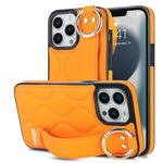 Custodia per telefono in PU con anello a copertura totale antiscivolo con cinturino, For iPhone 13 Pro, For iPhone 13, For iPhone 13 mini