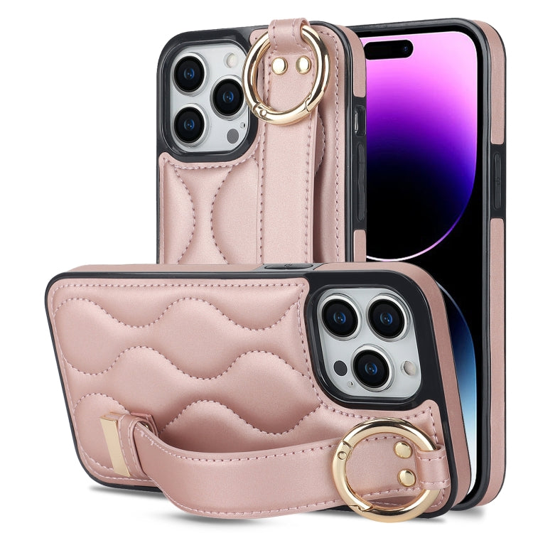 Custodia per telefono in PU con anello a copertura totale antiscivolo con cinturino, For iPhone 14 Pro, For iPhone 14 Pro Max, For iPhone 13 Pro Max