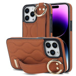 Custodia per telefono in PU con anello a copertura totale antiscivolo con cinturino, For iPhone 14 Pro, For iPhone 14 Pro Max, For iPhone 13 Pro Max
