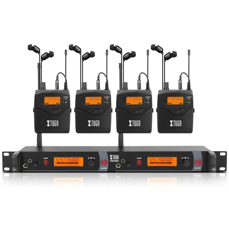 XTUGA RW2080 Sistema monitor in-ear wireless UHF