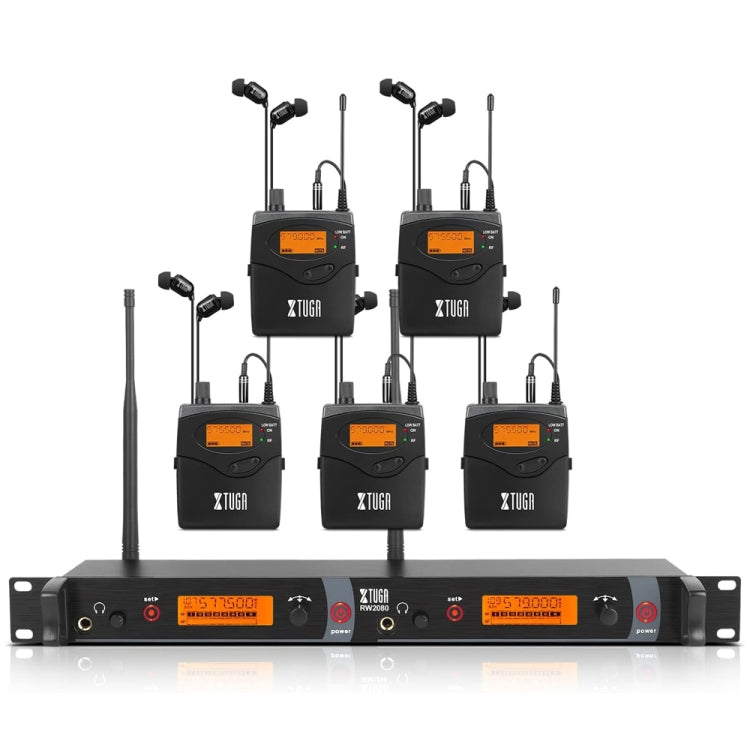 XTUGA RW2080 Sistema monitor in-ear wireless UHF