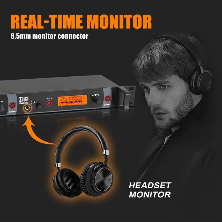 XTUGA RW2080 Sistema monitor in-ear wireless UHF